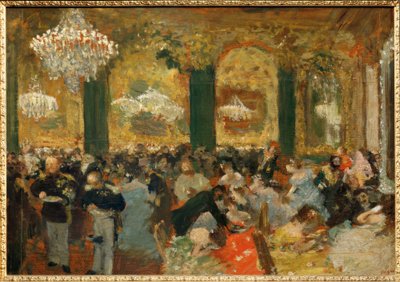 The Supper at the Ball by Edgar Degas